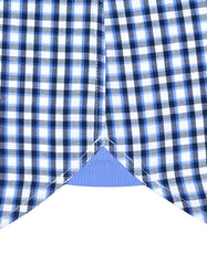 Check Blue Tailored Smart Fit Shirt FS1094SF-16.5