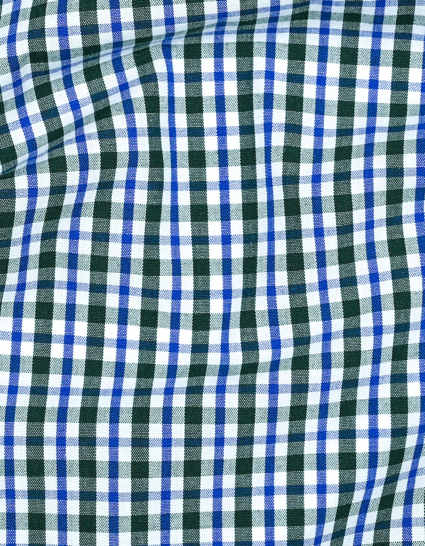 Check Green Tailored Smart Fit Shirt FS1096SF-16
