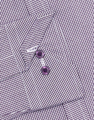 Check Purple Tailored Smart Fit Shirt FS1105SF-15.5