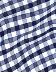 Check Navy Classic Fit Shirt FS1110-1RF-16.5