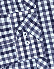 Check Navy Classic Fit Shirt FS1110-1RF-16
