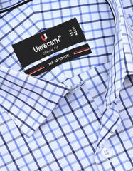 Check Navy Classic Fit Shirt FS1121RF-15