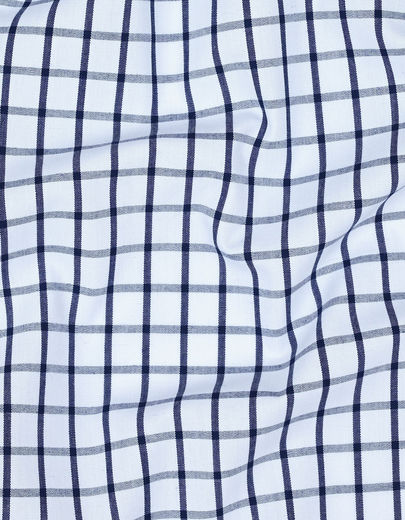 Check Navy Smart Fit Shirt FS1124SF-16