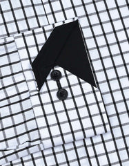 Check Black Classic Fit Shirt FS1125RF-15.5