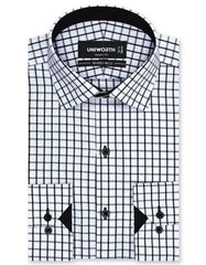 Check Black Smart Fit Shirt FS1125SF-14.5