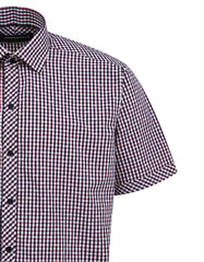 Check Navy Classic Fit Shirt FS1139RH-15.5