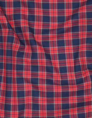 Check Red Classic Fit Shirt FS1147RH-16