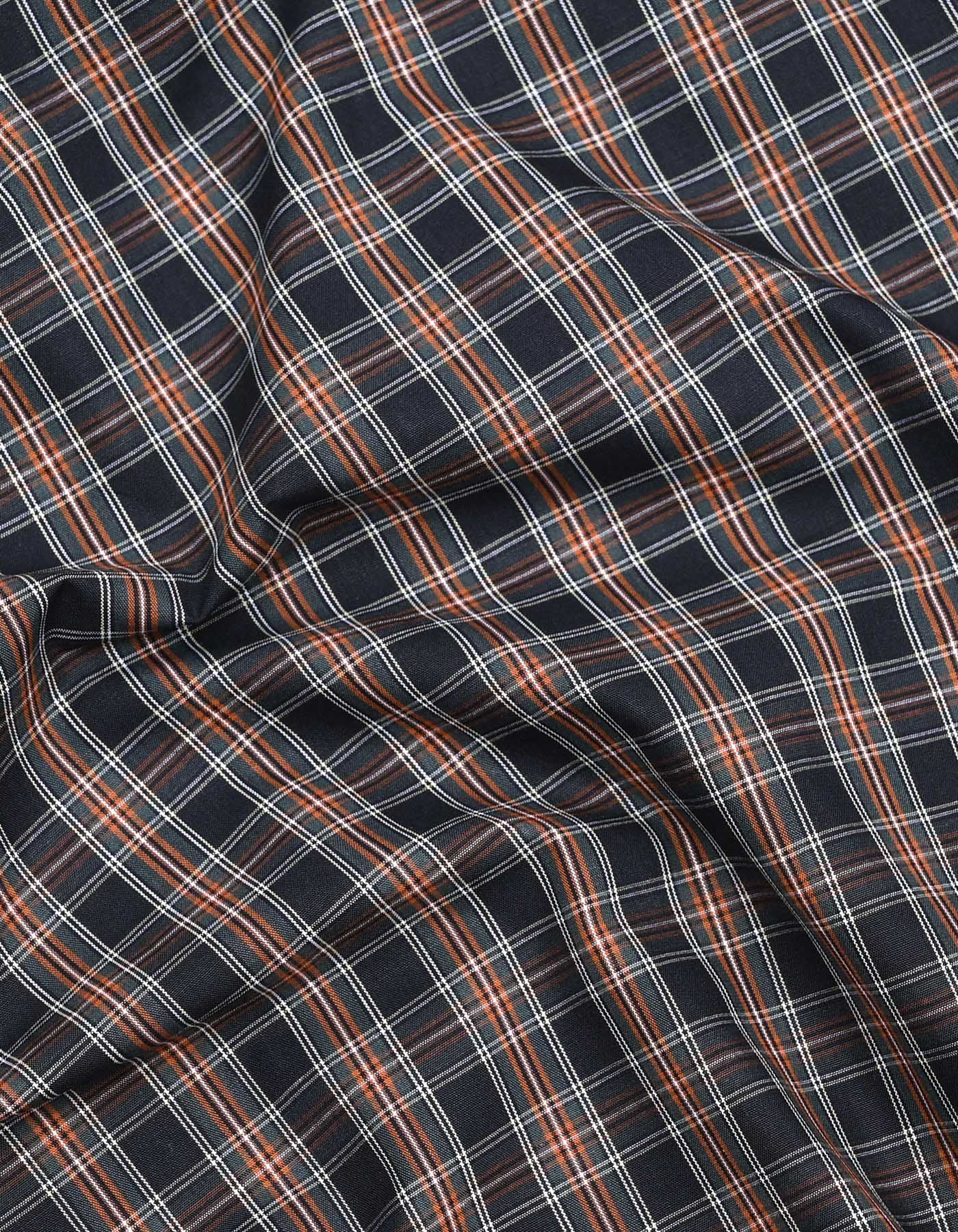 Check Brown Classic Fit Shirt FS1157RF-16