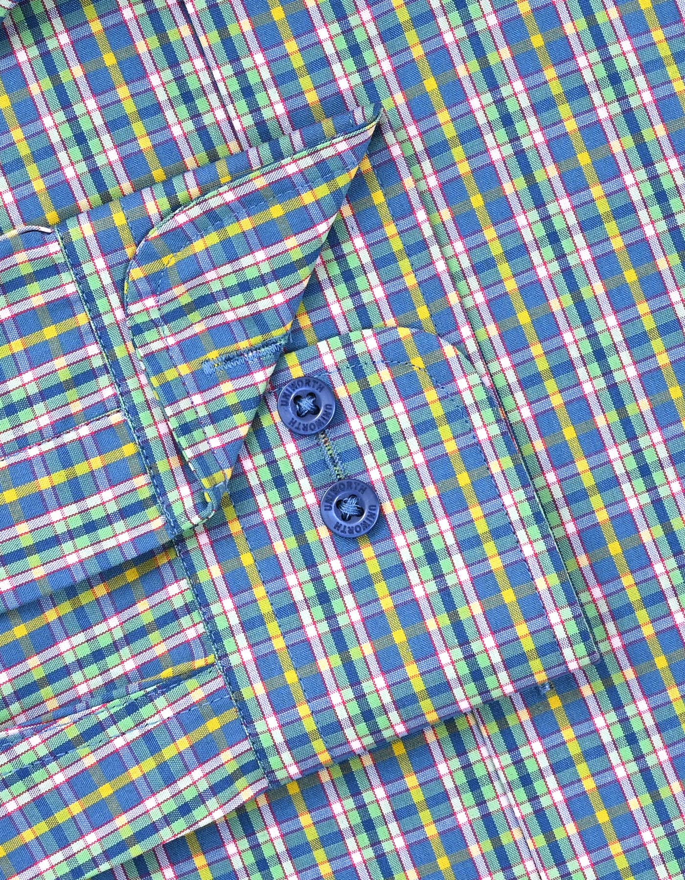 Check Yellow Tailored Smart Fit Shirt FS1179-1SF-15.5