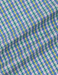 Check Yellow Tailored Smart Fit Shirt FS1179-1SF-16
