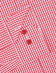 Check Red Tailored Smart Fit Shirt FS1184SF-15.5