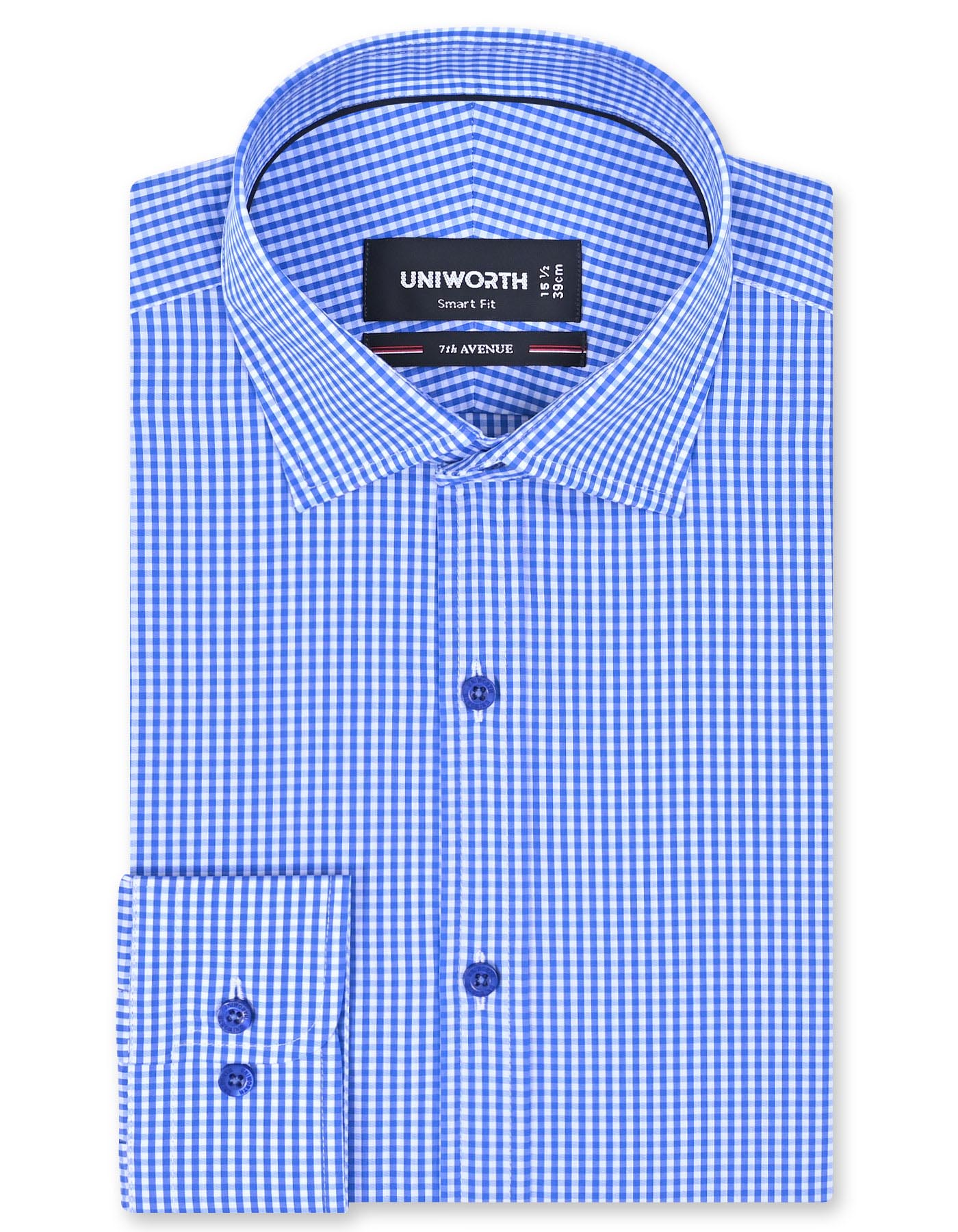 Check Sky Tailored Smart Fit Shirt FS1186SF-14.5