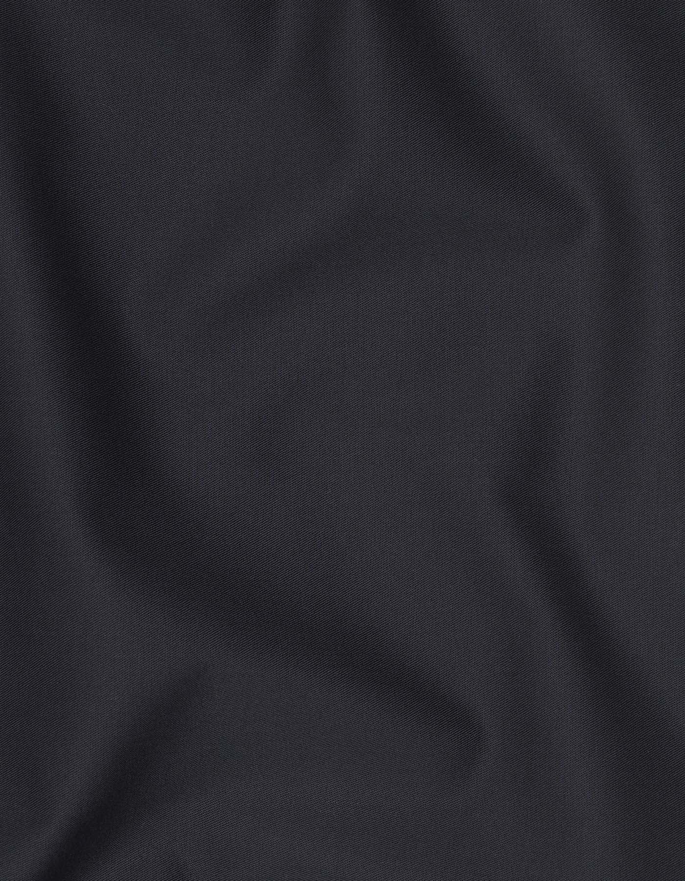 Plain Black Tailored Smart Fit Shirt FS1307-6SF-16