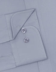Plain Grey Classic Fit Shirt FS1312-6RF-15.5