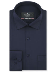 Plain Navy Classic Fit Shirt FS1314-8RF-14.5