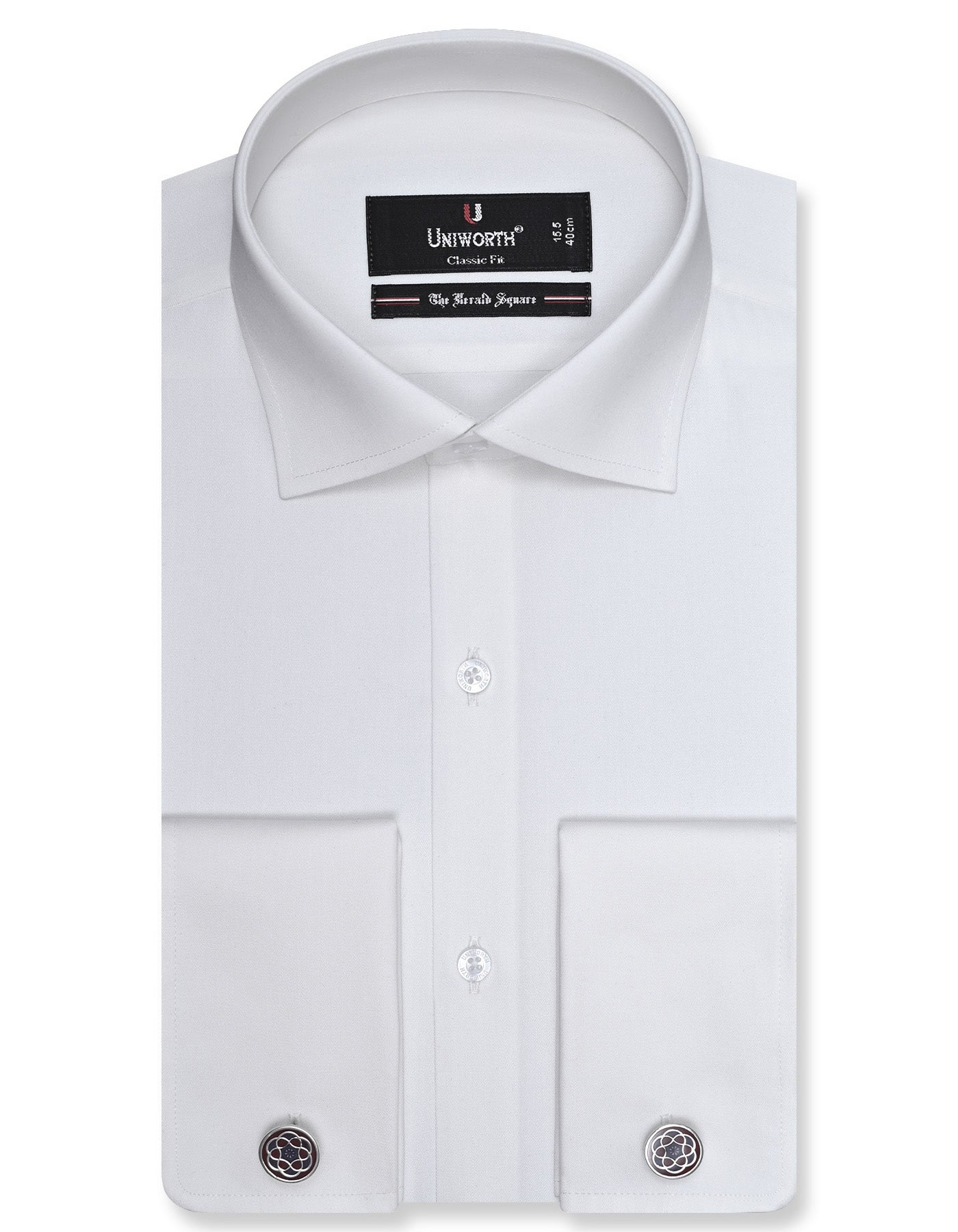 Plain Off White Classic Fit Shirt FS1315-3RD-14.5