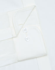 Plain Off White Classic Fit Shirt FS1315-7RF-15.5