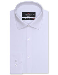 Plain White Tailored Smart Fit Shirt FS1316-21SF-14.5