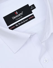 Plain White Classic Fit Shirt FS1316-22RF-15