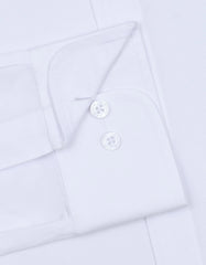 Plain White Tailored Smart Fit Shirt FS1316-22SF-15.5