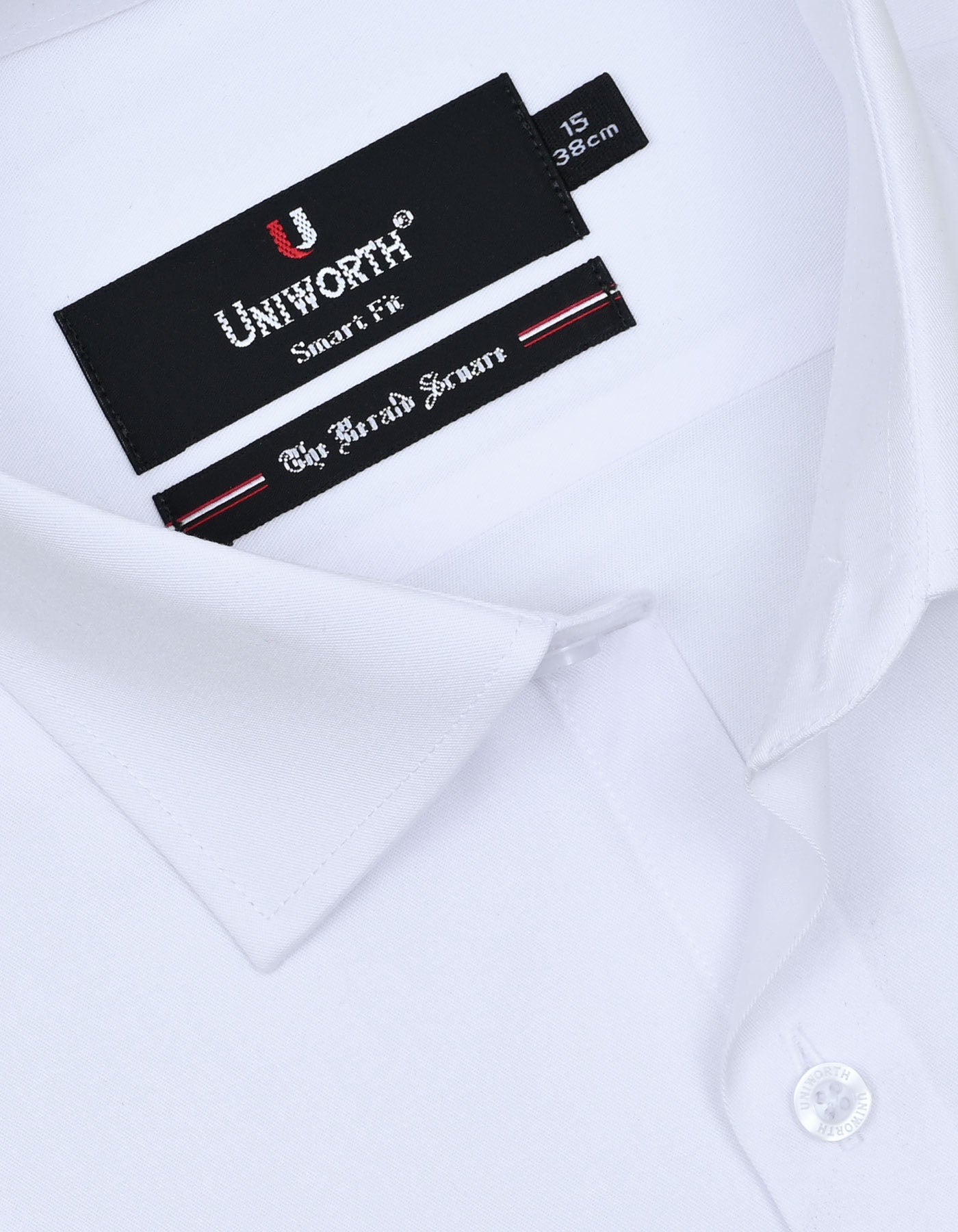 Plain White Tailored Smart Fit Shirt FS1316-22SF-15
