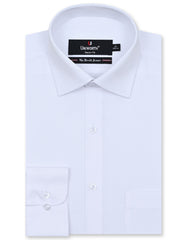 Plain White Tailored Smart Fit Shirt FS1316-22SF-14.5