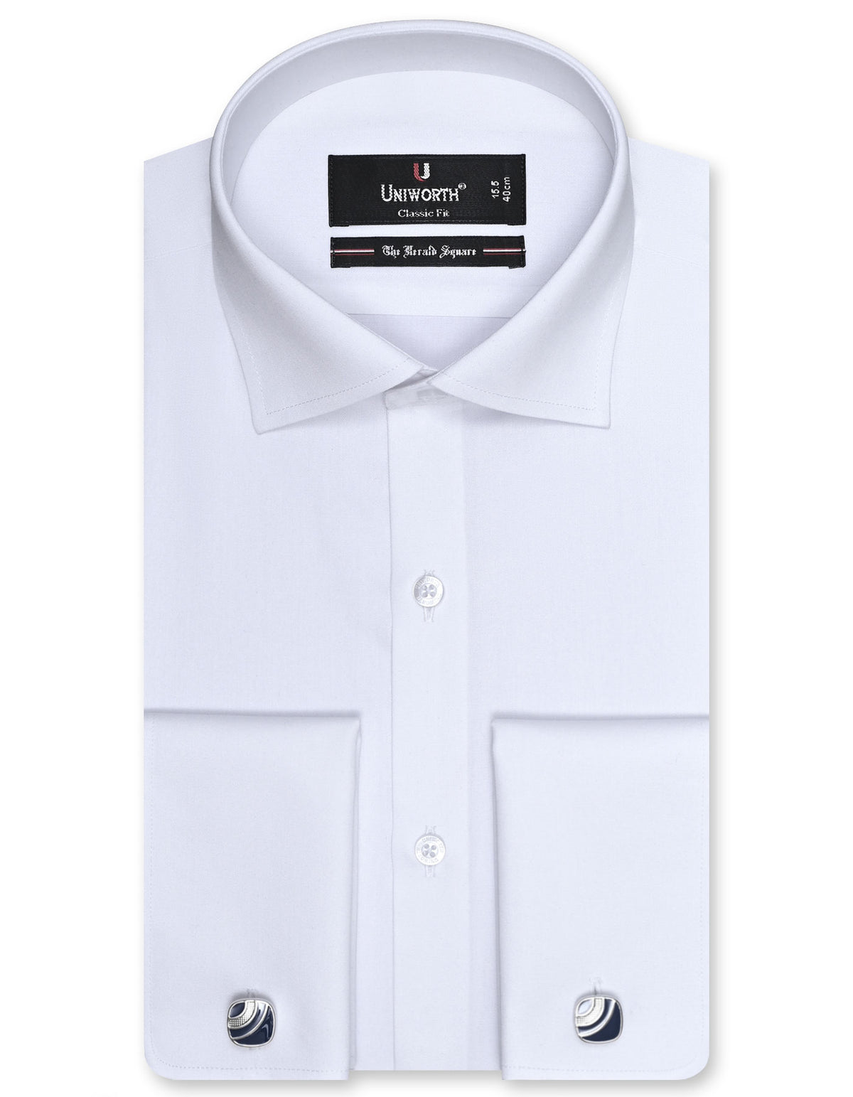 Plain White Classic Fit Shirt FS1316-4RD-14.5