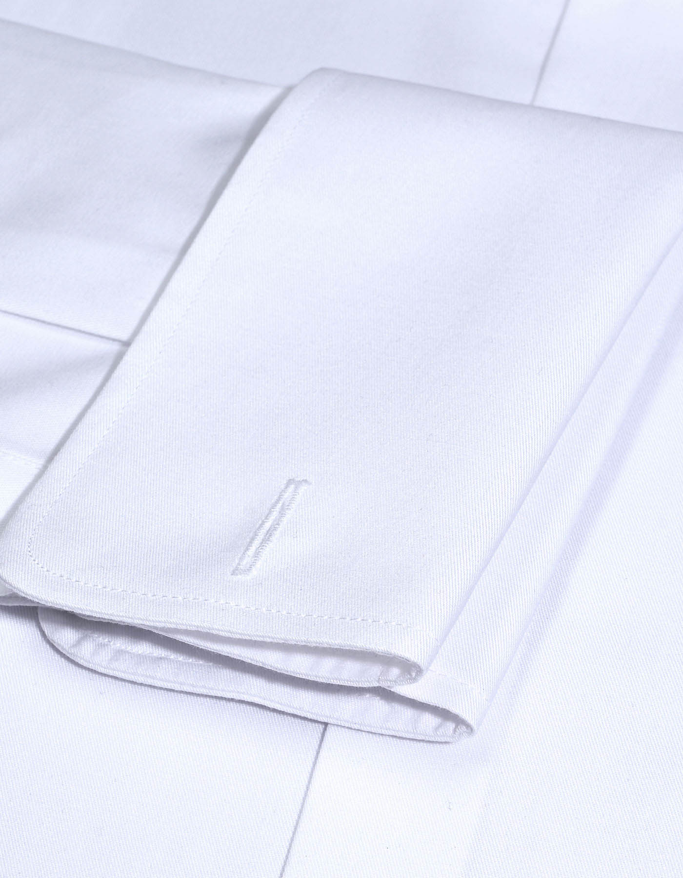 Plain White Tailored Smart Fit Shirt FS1316-4SD-15.5