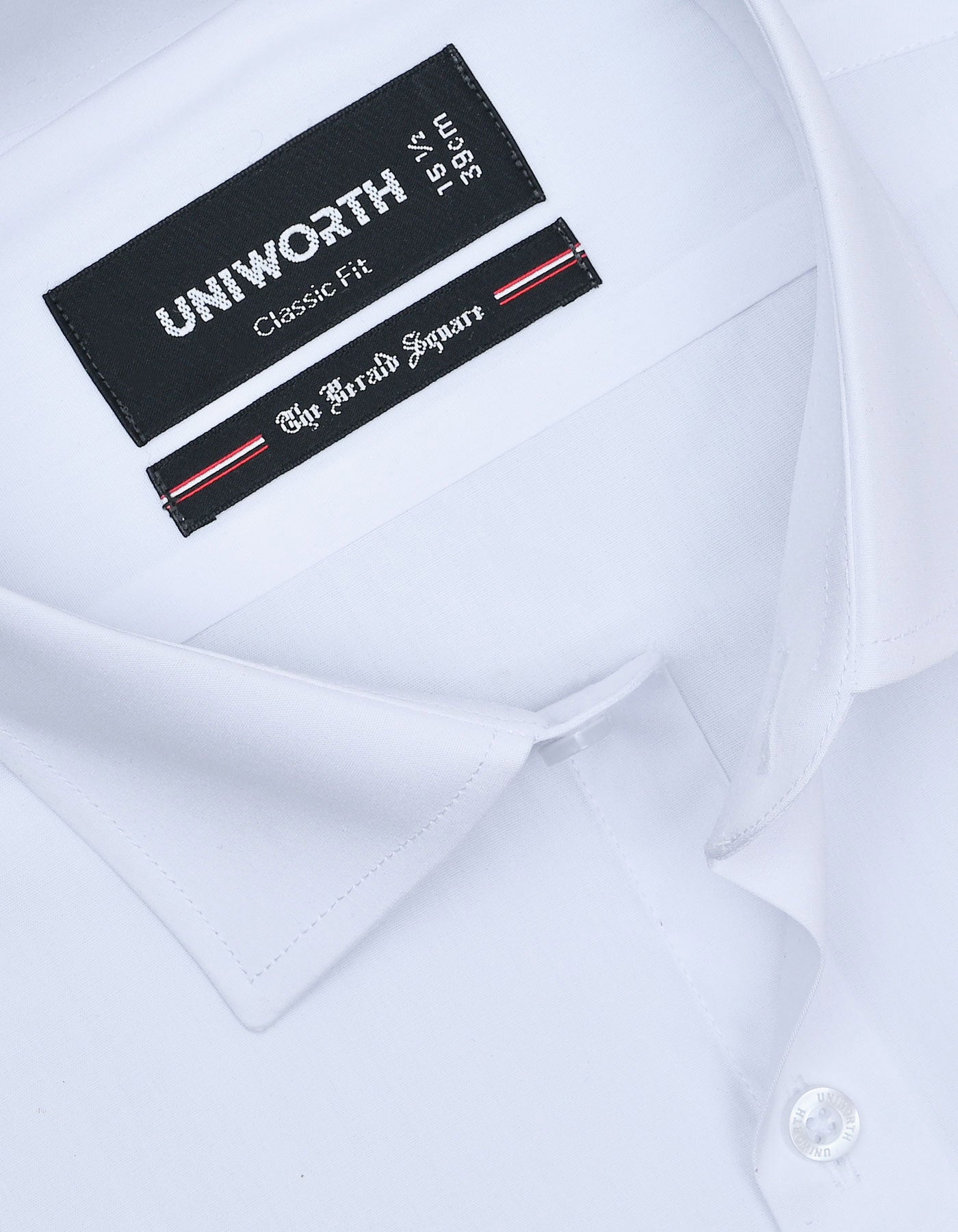 Plain White Classic Fit Shirt FS1318-16RF-15