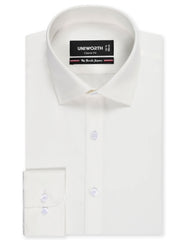 Plain Off White Classic Fit Shirt FS1319-6RF-14.5