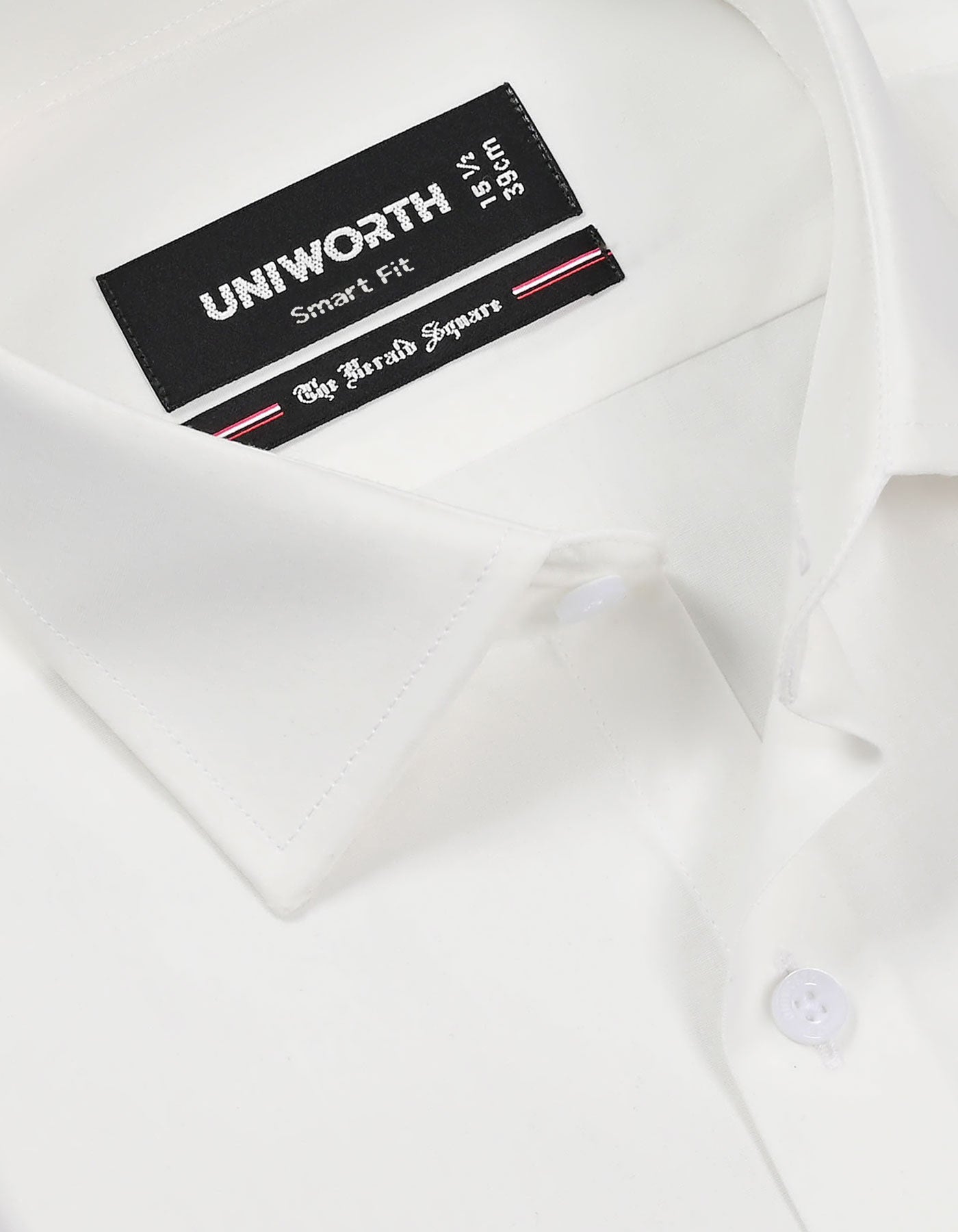 Plain Off White Tailored Smart Fit Shirt FS1319-6SF-15