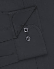 Plain Black Classic Fit Shirt FS1324-3RF-15.5