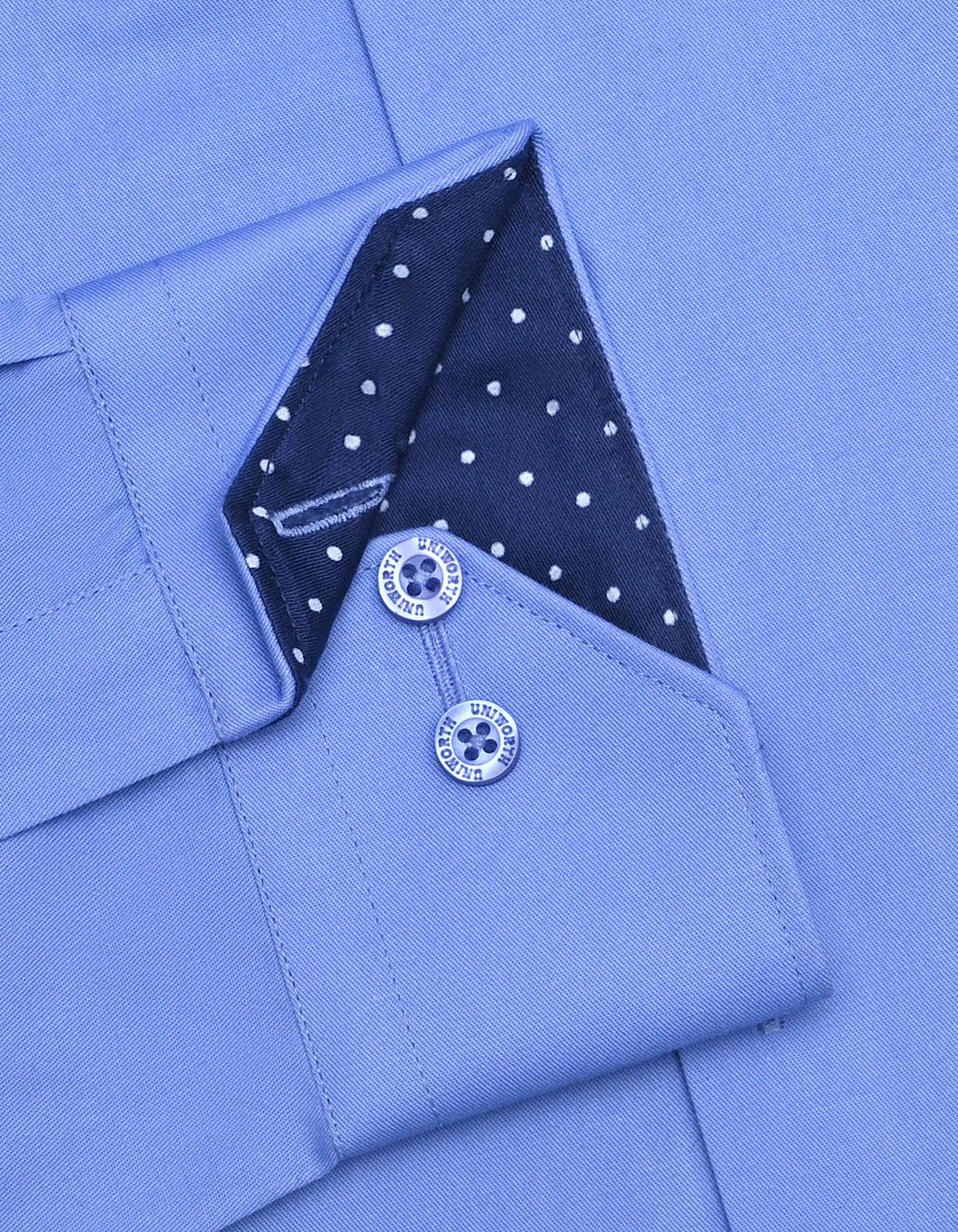 Plain M Blue Tailored Smart Fit Shirt FS1327-5SF-16