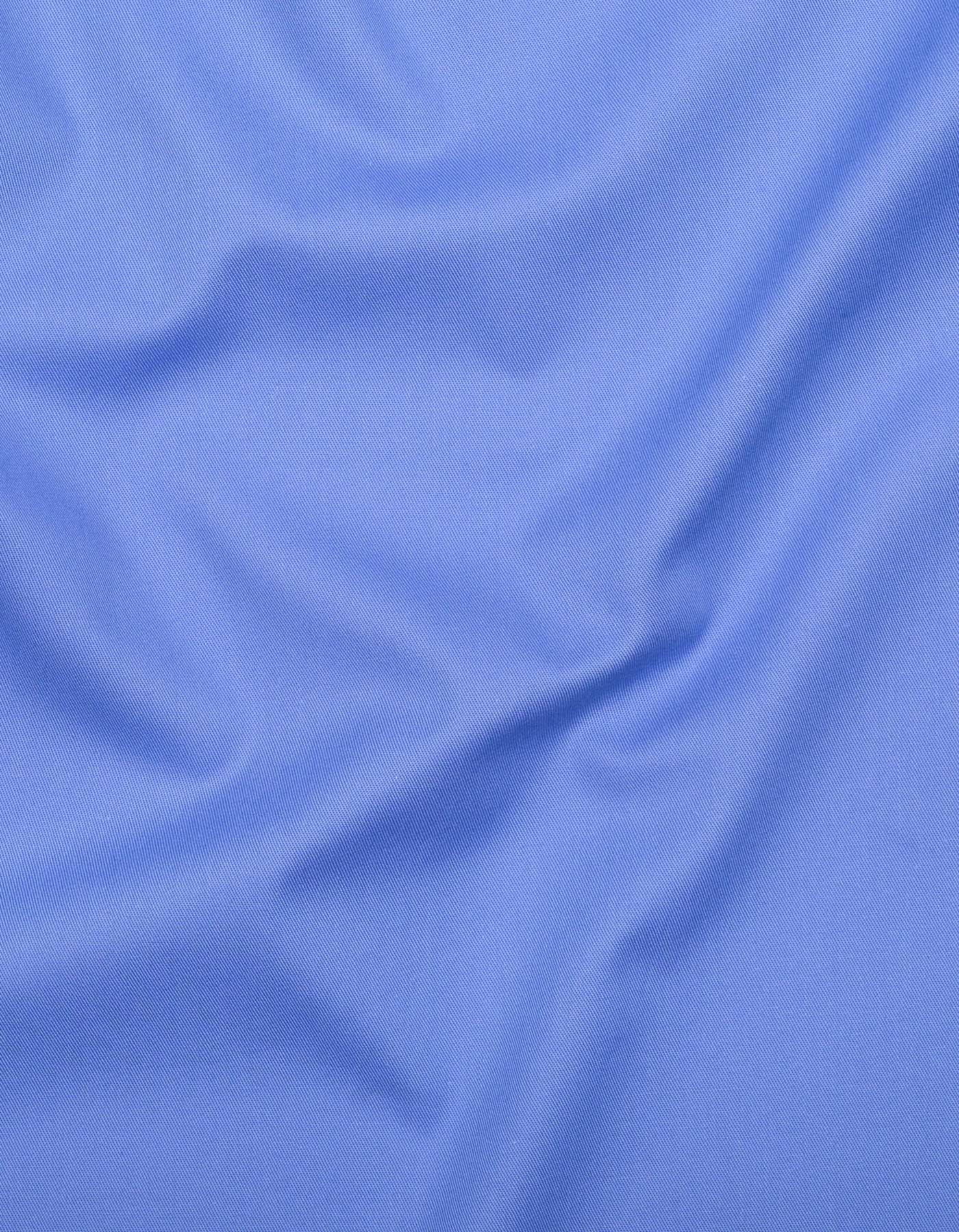 Plain M Blue Tailored Smart Fit Shirt FS1327-5SF-16.5