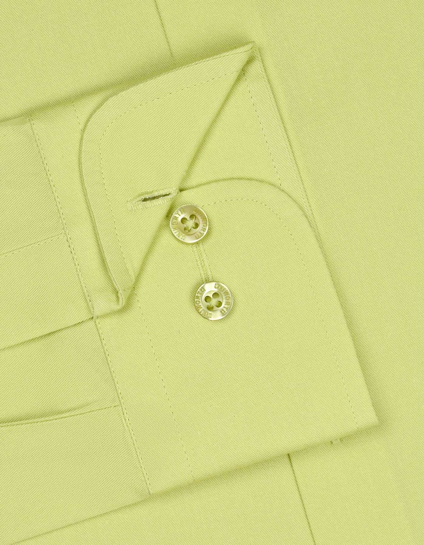 Plain Lemon Tailored Smart Fit Shirt FS1332-1SF-15.5