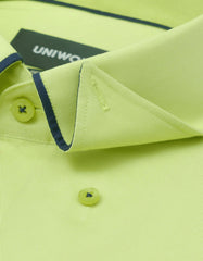 Plain Lemon Tailored Smart Fit Shirt FS1332-2SF-15.5