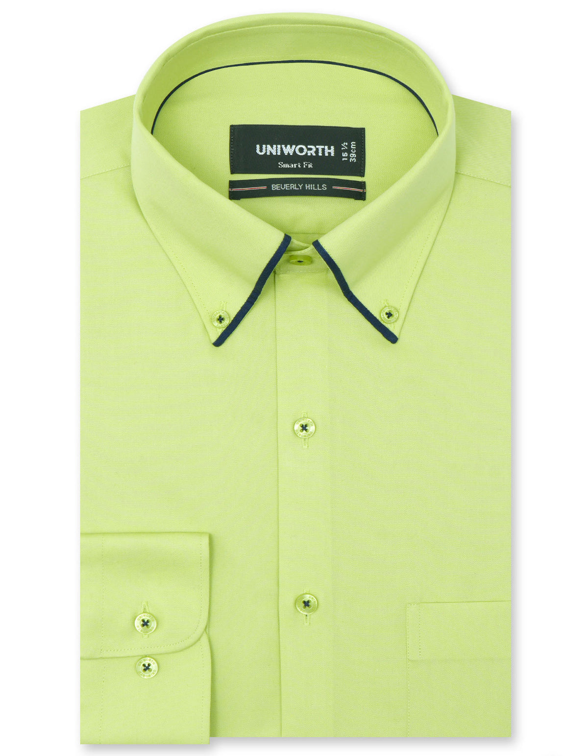 Plain Lemon Tailored Smart Fit Shirt FS1332-2SF-14.5