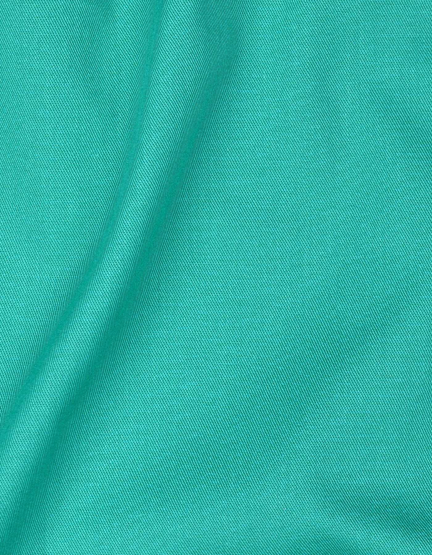 Plain Sea Green Classic Fit Shirt FS1334-1RF-16