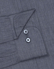 Plain Charcoal Tailored Smart Fit Shirt FS1399-2SF-15.5