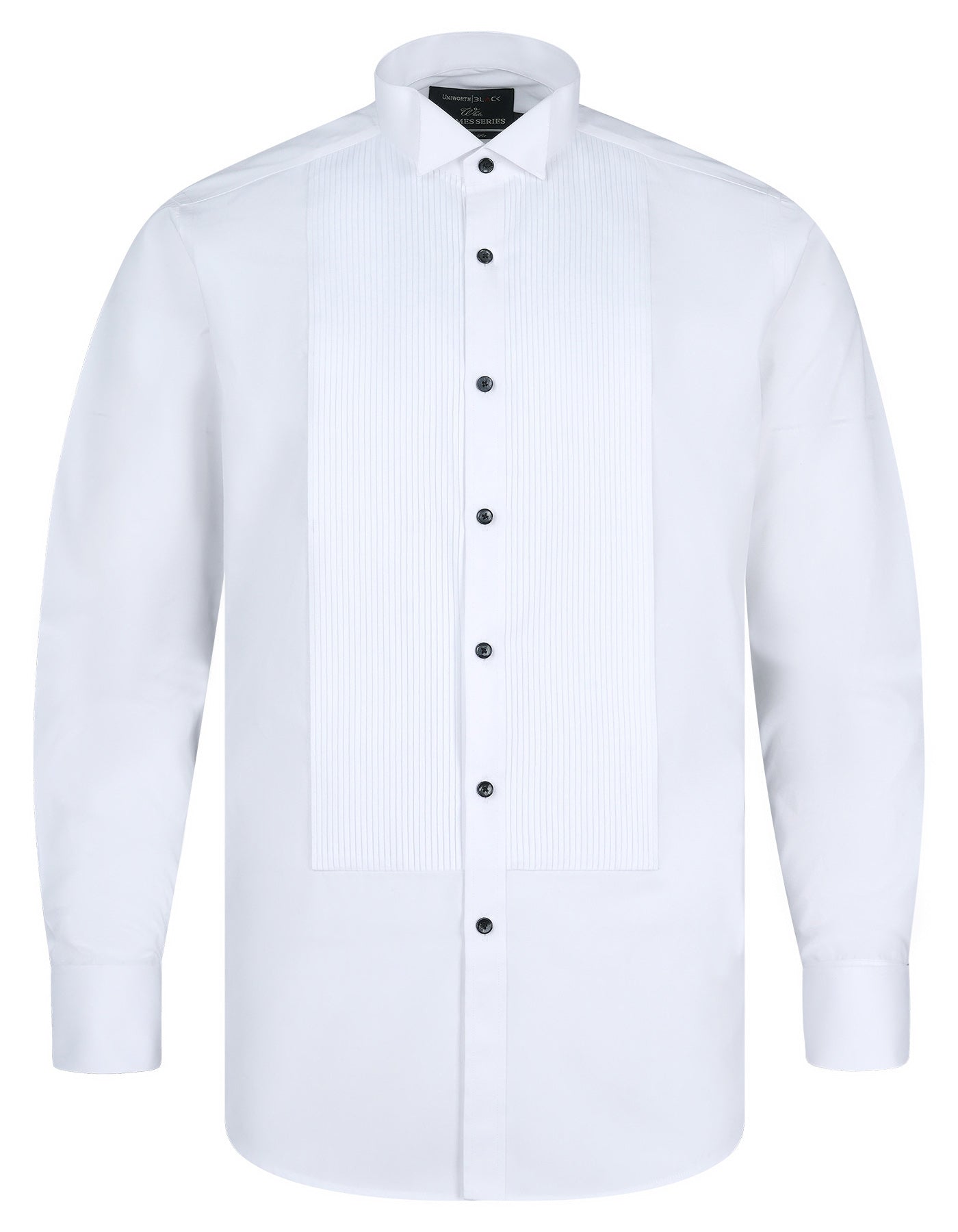 Plain White Tailored Smart Fit Shirt FS1524-1SF-15.5