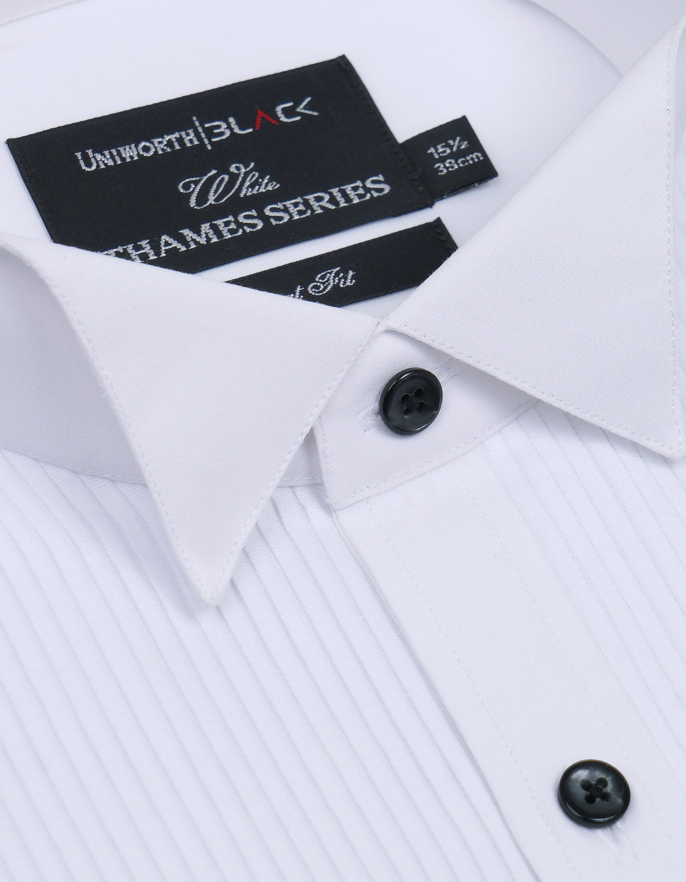 Plain White Tailored Smart Fit Shirt FS1524-1SF-15