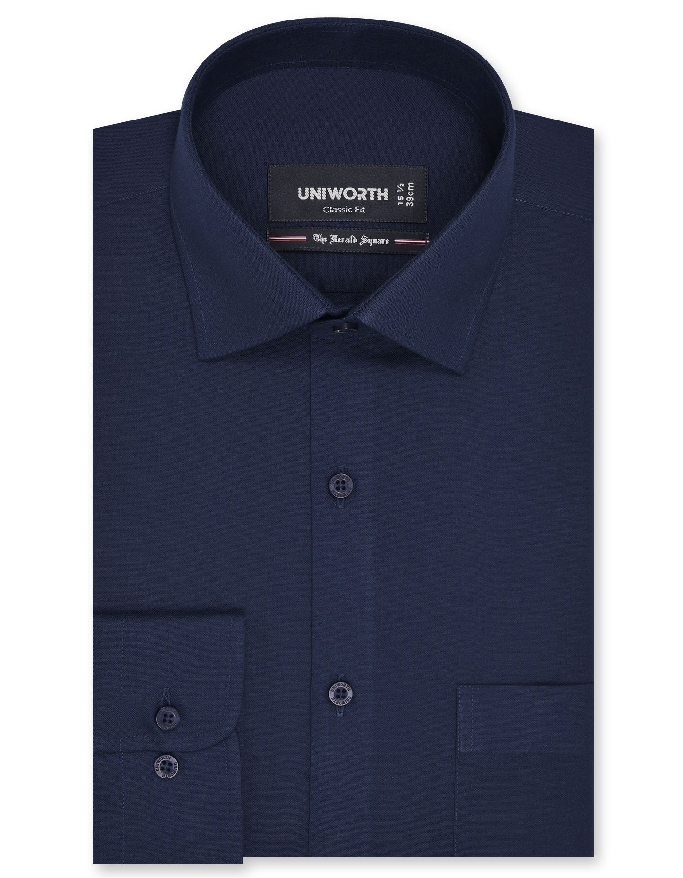 Self Navy Classic Fit Shirt FS1525RF-14.5