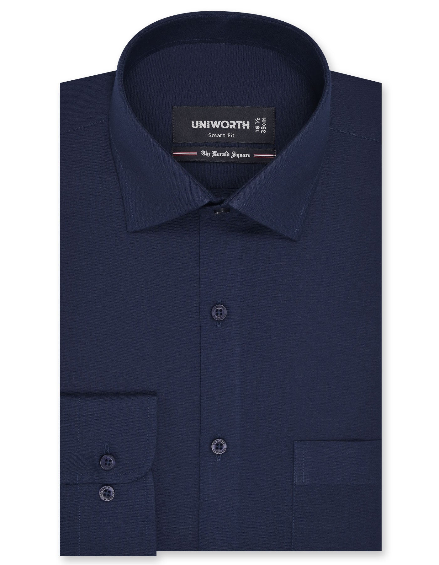 Self Navy Smart Fit Shirt FS1525SF-14.5