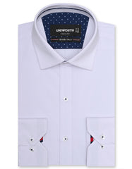 Plain White Classic Fit Shirt FS1594RF-14.5