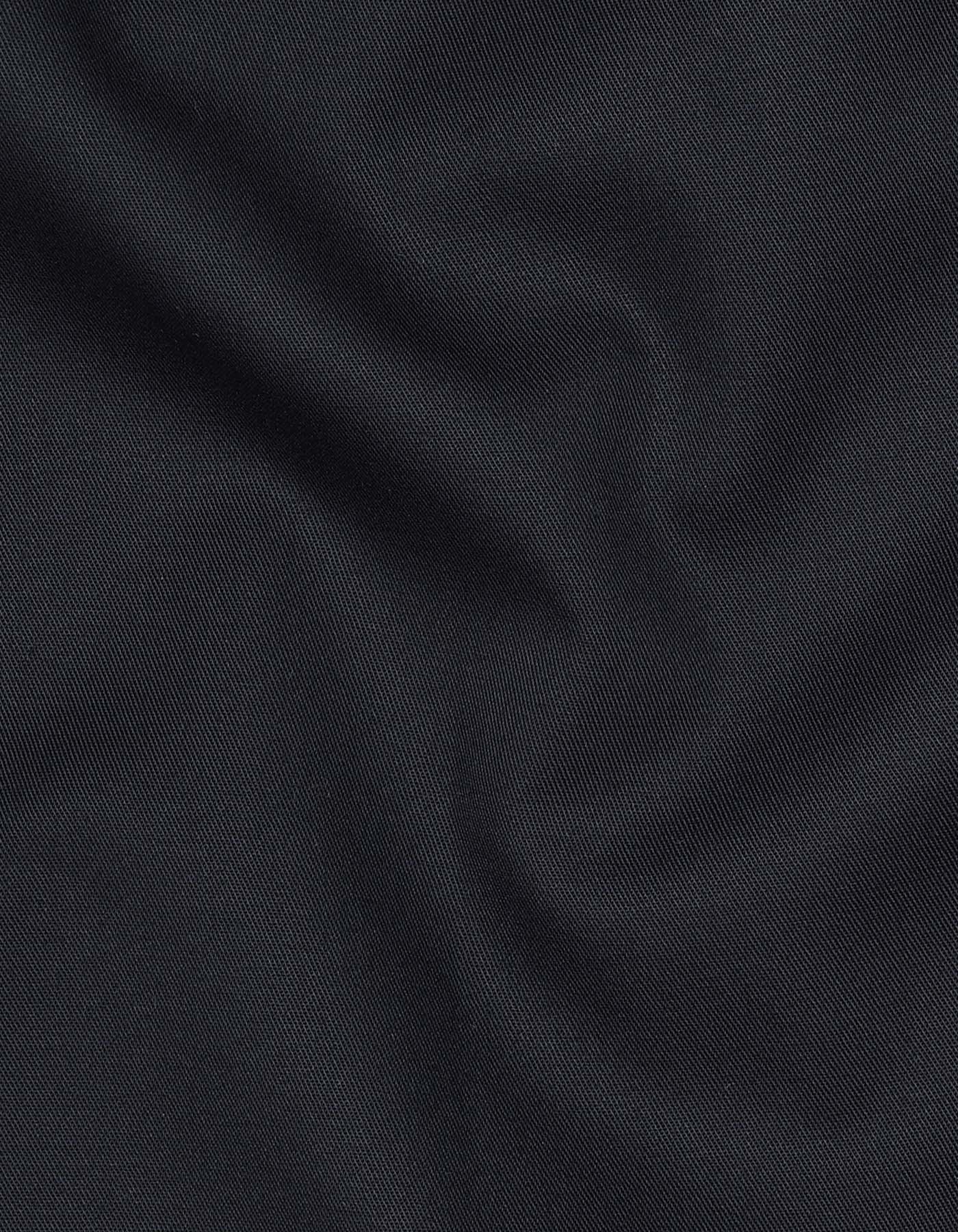 Plain Black Tailored Smart Fit Shirt FS1600-1SF-16