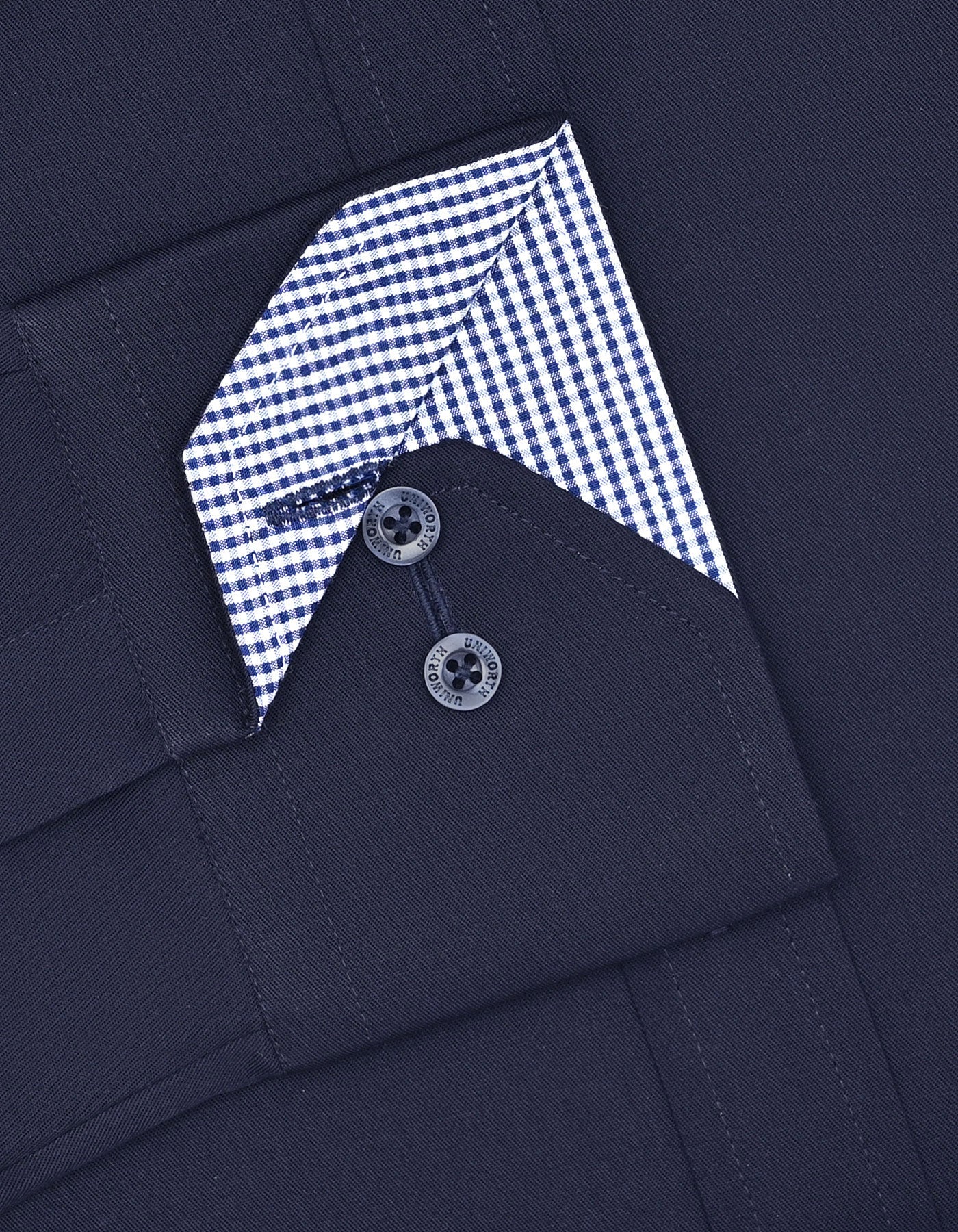 Plain Navy Classic Fit Shirt FS1601-3RF-15.5