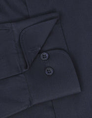 Plain Navy Tailored Smart Fit Shirt FS1601SF-16
