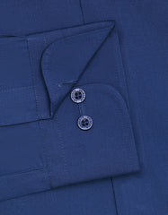 Plain D Blue Tailored Smart Fit Shirt FS1608SF-15.5