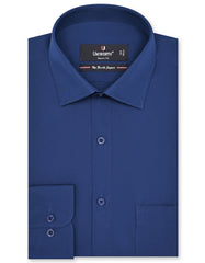 Plain D Blue Tailored Smart Fit Shirt FS1608SF-14.5