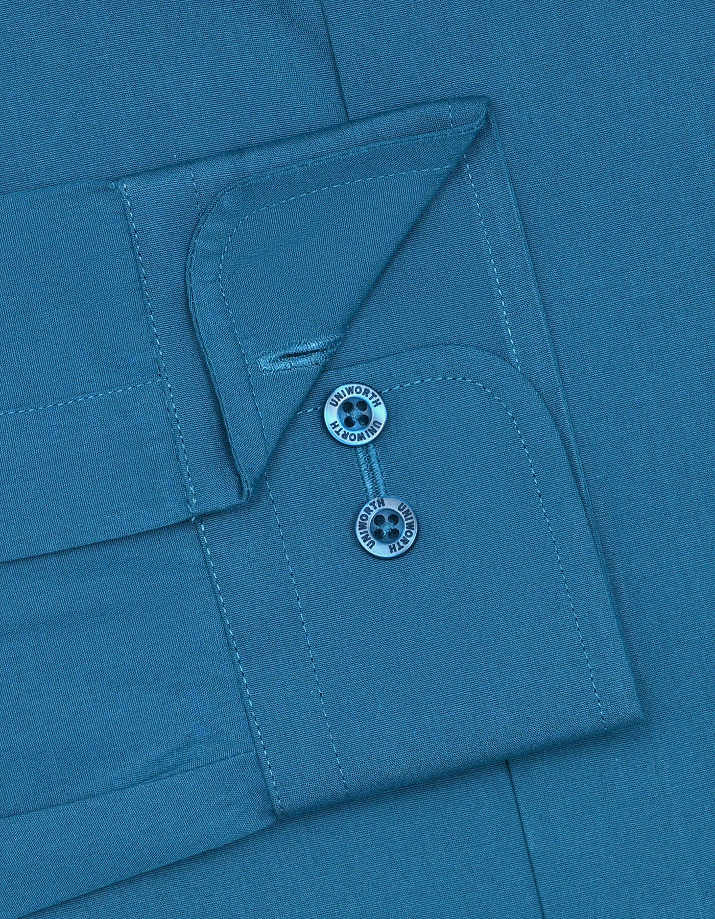 Plain Teal Classic Fit Shirt FS1609RF-15.5